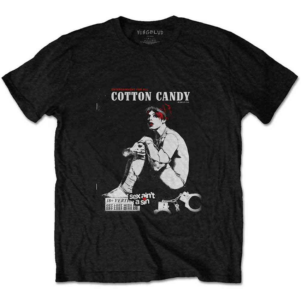 YUNGBLUD | Cotton Candy - T-Shirt Black