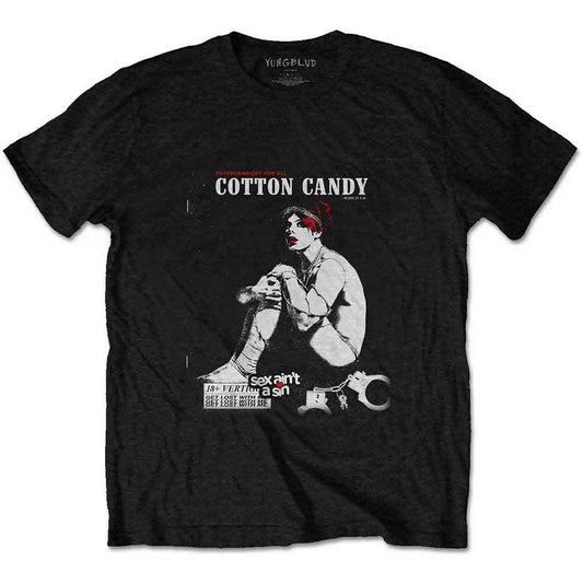 YUNGBLUD | Cotton Candy - T-Shirt Black