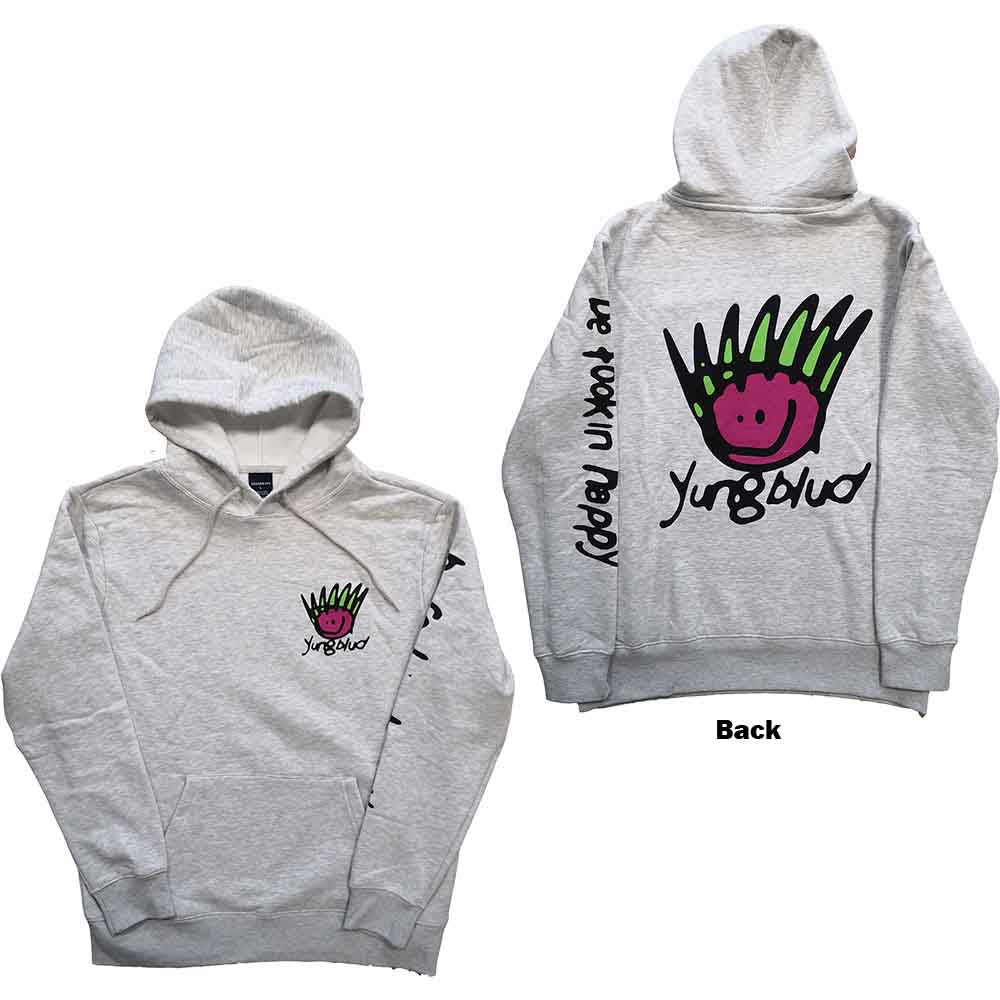 YUNGBLUD | Face - Sweatshirt Neutral, White