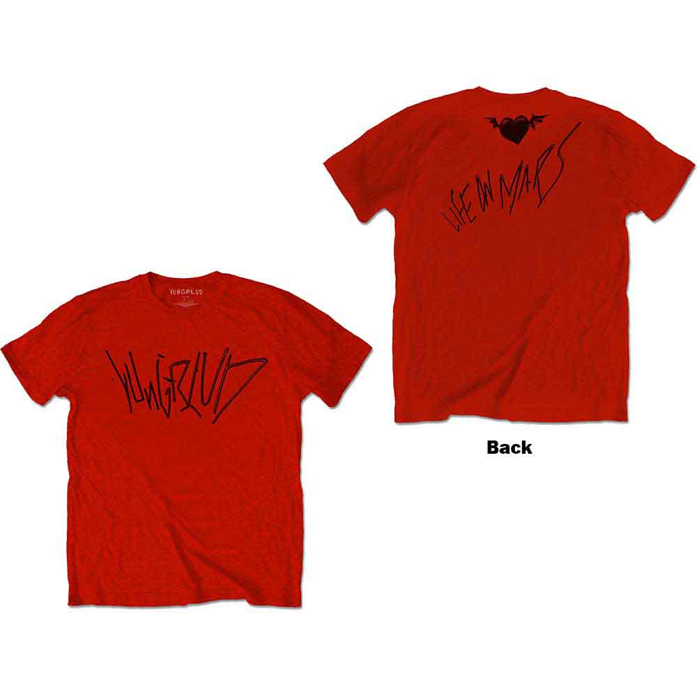 YUNGBLUD | Life on Mars - T-Shirt Red