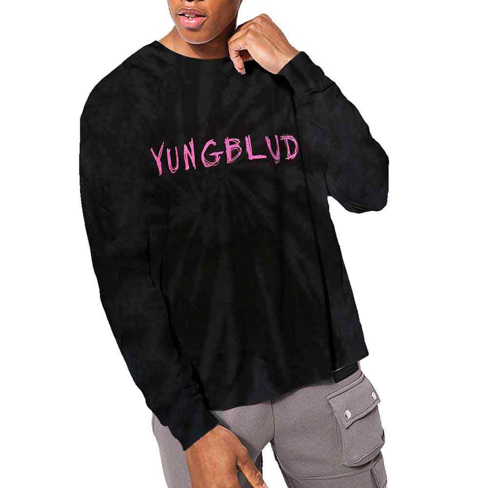 YUNGBLUD | Scratch Logo - T-Shirt Black
