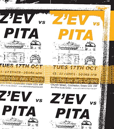 Z'EV VS PITA | Colchester - CD