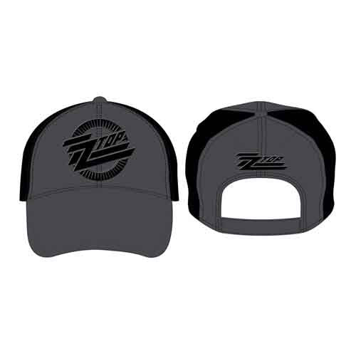 ZZ Top | Circle Logo - Hat Black, Grey