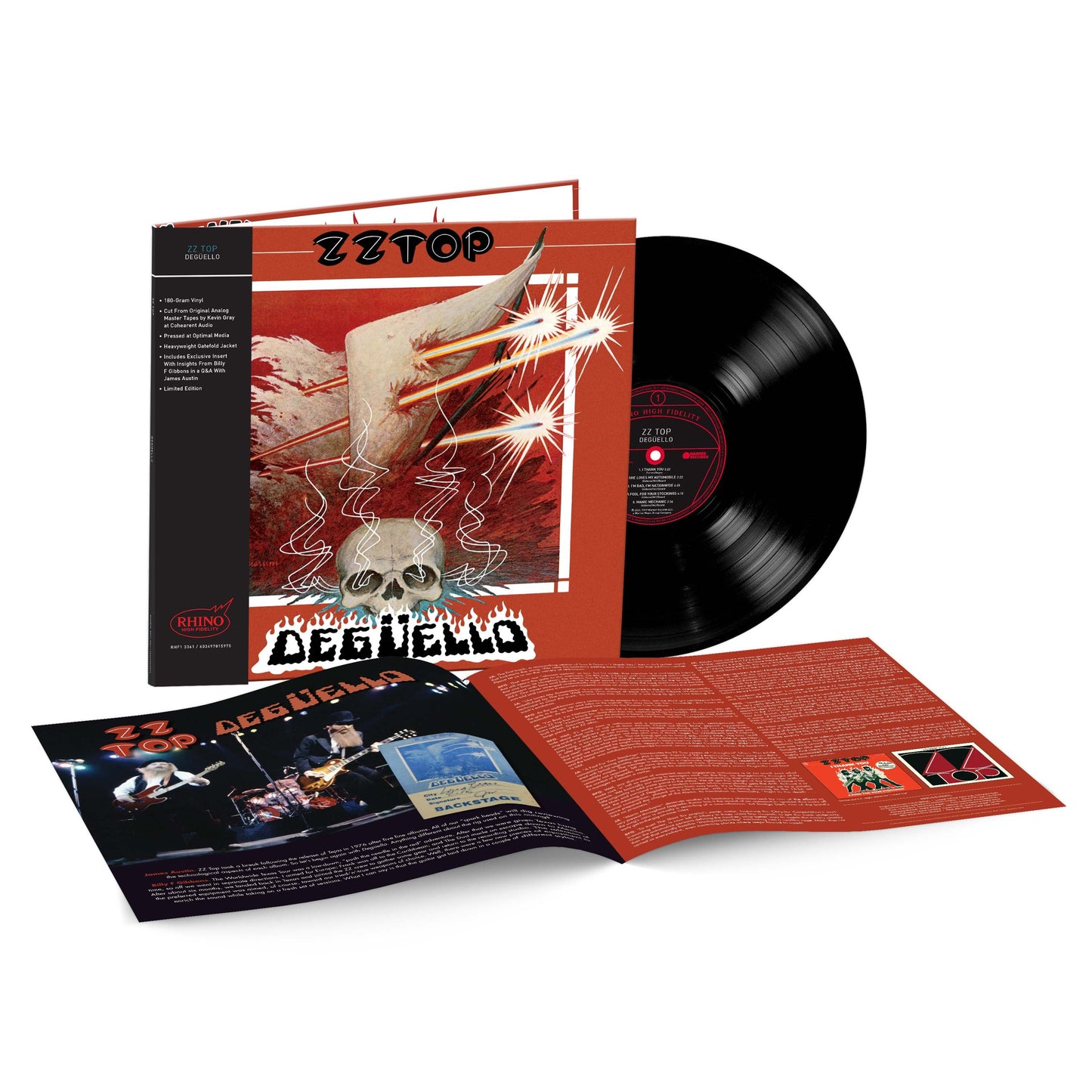 ZZ Top | Degüello (Rhino Hi-Fi)(RKTBR25) - Vinyl